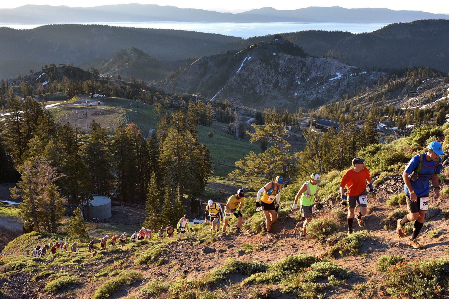 First Finishers of Western States 100 Trail on Foot